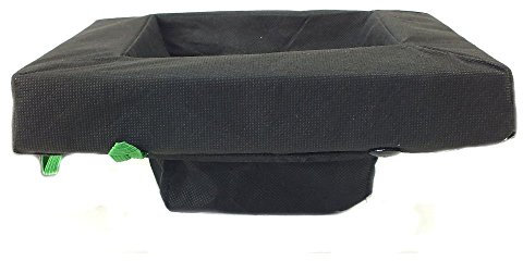 Pondh2o Floating Aquatic Water Garden Pond Planter Woven Fabric Basket, 26cm (10 Inch) Square, Floatable Aquatic Plant or Flower Island for Ponds and Water Features