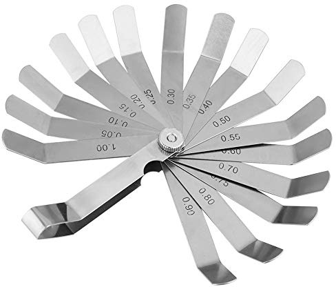 Misuratore di spessimetro Strumenti di Misura misuratore Curvo 0,05-1,00 mm Strumento di ispezione per Saldatura a Spacco di Acciaio Inossidabile