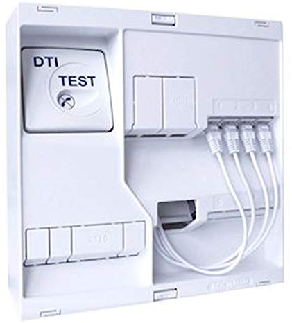 Tableau de communication Néo - Grade 1 - 4RJ45 - DTI