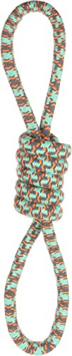 FLAMINGO Jouet Chien – Riva Corde Twist Verte (41cm)