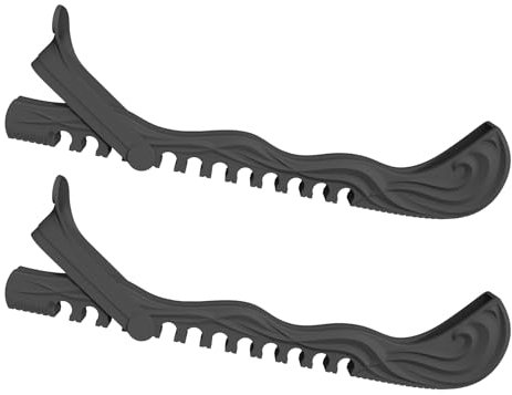 Noewmub Trompete Schlittschuhschutz, Schutzbezug für Schlittschuhe, 1 Paar verstellbare Schlittschuhprotektoren für Hockey oder Eiskunstlauf