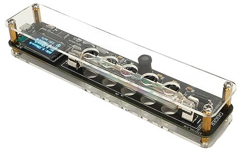 USB Kärnstrålningsdetektor Bärbar Stråldosimeter Digital Geigerräknare Ljusindikering