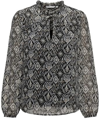 Onlditsy L/S Blouse Wvn Noos, Nero, L
