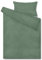 Hook Kinderbettwäsche Set 100x135 cm aus 100% Musselin Baumwolle – Atmungsaktiv & Weich, Handgefertigt | Baby Bettwäsche mit Kissenbezug 40x60 cm (Green, 135 x 100cm)