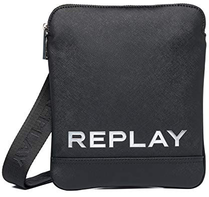 REPLAY Herren FM3488 Umhängetasche, 098 Black