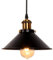 Newrays Vintage Retro Schwarz Pendelleuchte Schatten Loft Eisen Regenschirm Küchenbar Hängende Deckenleuchte