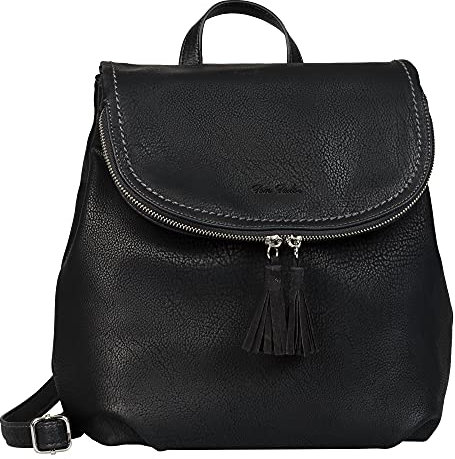 TOM TAILOR bags Lari Damen Rucksack Backpack, 11 L Schwarz