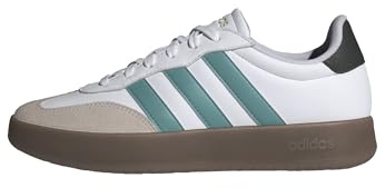 adidas Women's BARREDA Shoes, Cloud White/Powder Teal/Wonder Alumina, 4 UK