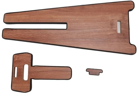 Supporto per Strumenti a Fiato Elettronici, Supporto per Strumenti Musicali Portatili Accessori per Parti Universali in Legno Rimovibili per Strumenti a Fiato Digitali