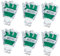 6x Forst-Handschuhe Gr.10,5 Schutzhandschuhe aus Rindervollleder Rinderleder Lederhandschuhe