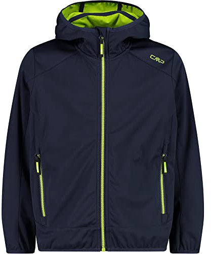 CMP Kinder Boys Softshell Jacke, b.Blue-Limegreen, 104
