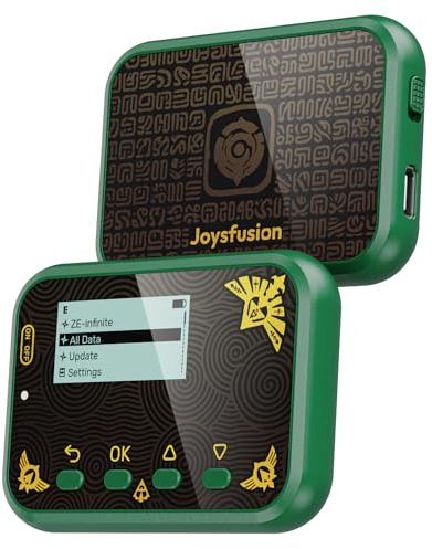 Joysfusion NFC Emulator, Unlimited Scan, Support 50+ Games, Rechargeable