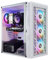 STGsivir Gaming PC White, Gaming Computer Desktop Tower, Intel 10th Gen 3.5GHz, AMD RX 580 8GB, 16GB DDR4 RAM, 1TB SSD, 600M WiFi, BT 5.0, Windows 11