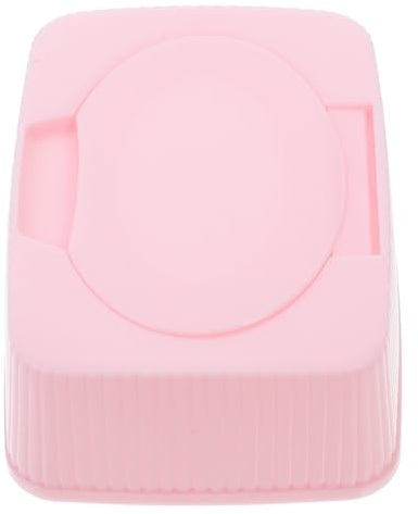 ZUNOXAZ Boîte à Lingettes pour Bébé Couvercle Rabattable, Portable et Rechargeable, Rangement Étanche pour Lingettes Humides et Cotons Démaquillants, Couleur Rose, Maison, la Chambre