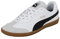 PUMA Unisex King 21 It Soccer Shoe, White Black Gum, 42.5 EU