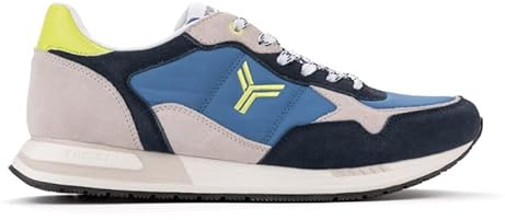 Yumas Zapatilla Sneaker TAMESIS Jeans para Hombre con Cierre de Cordoneras. Talla 46