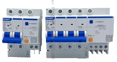 BJWVHGGE 1 PIÈCES 300mA 0.3A RCBO NXBLE 2P 4P 3P + 1N 10A 16A 25A 32A 40A 63A 80A 100A 125A Disjoncteur À Courant Résiduel(40A,4P 300mA)