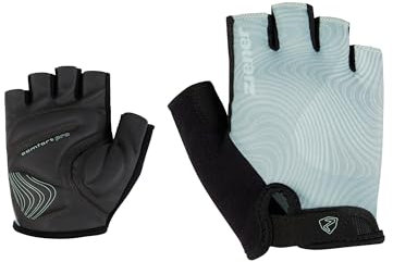 Ziener Damen CLENI Fahrrad-/Mountainbike-/Radsport-Handschuhe | Kurzfinger - atmungsaktiv/dämpfend, Green Frost, 6,5