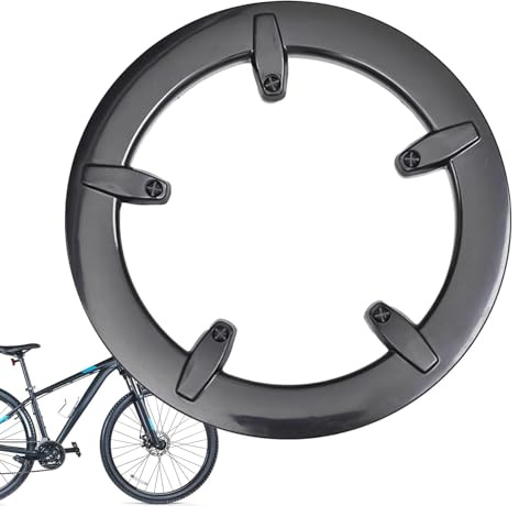 zwxqe Cykelkedjeskydd, motståndskraftigt kedjeskydd, robust kedjehjulsskydd för mountainbike, slitstarkt växelsköld kompatibelt med 40-42 tandkedjehjul