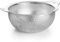 Lacor - 62736 - Escurridor de Acero Inoxidable 18/10 (Ø26 cm) con Asas, Multifunción para Escurrir, Colar y Tamizar, Ideal para Verduras, Pasta y Arroz, 100% Apilable y Apto para Lavavajillas