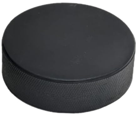 Perfeclan Disco de Hockey sobre Hielo, Pelota de Hockey sobre Hielo, de Rendimiento, para competición, Resistente, de Poliuretano, para Adultos, Multiusos,