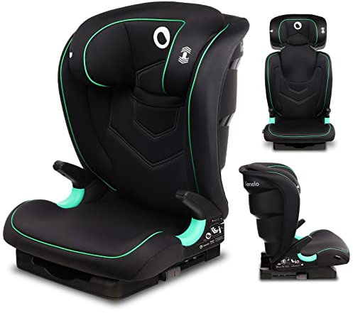 LIONELO Neal siege auto de 15 à 36 kg, Isofix, I-Size, 3 niveaux d’inclinaison, du dossier réglage de la hauteur de l’appui-tête, protection latérale, ventilation