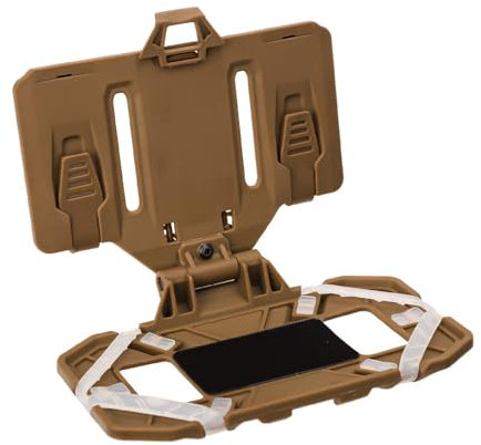 Porte-Téléphone Universel pour Gilet Tactique - Compatible avec les Écrans de 4,7 à 6,7 Pouces, Navigation par Carte de Téléphone pour Gilets avec Molle