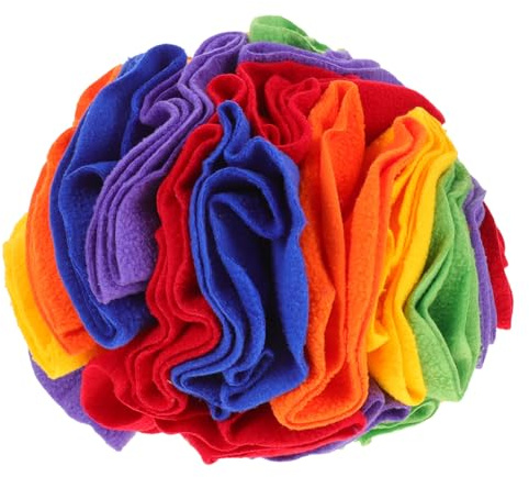 HAPINARY Juguete De Pelota Fugas De Comida Pelota Olfativa para Perros Juguete De Interior para Perros para Esconder Comida Olfativo Lenta para Cachorros