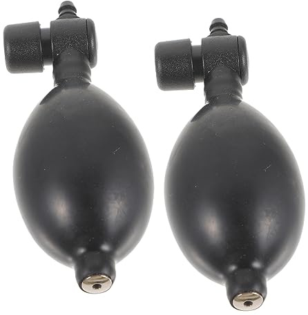 Yardenfun Poire De Gonflage En Latex 2 PièCes Avec Soupape Pour Ampoule De Tension ArtéRielle Manuelle Gonflage Rapide Pour TensiomèTre Et Appareils MéDicaux