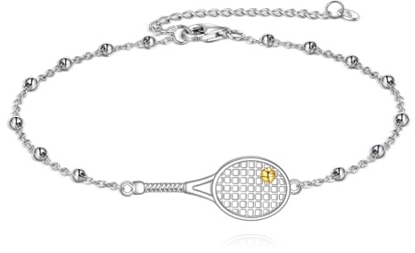 DAYLINLOVE Starfish/Onda/Tartaruga/Farfalla/Occhi malvagi/Luna/Dragonfly/Pane Drago/Tennis/Pigrizia Braclet Argento Sterling 925 Gioielli Regali, Große, Argento sterling, Nessuna pietra preziosa