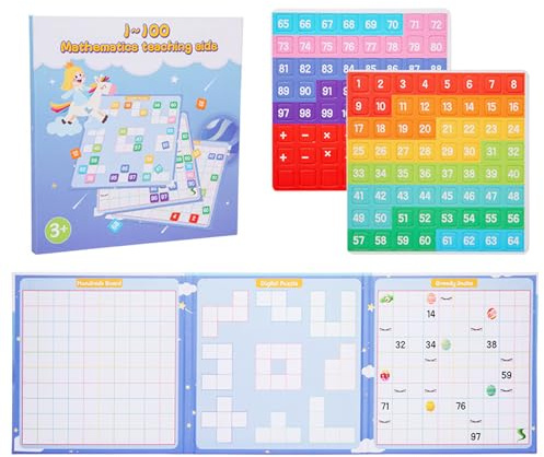 1 Till 100 Taltabell - Interaktiv Räkneövning, Magnetisk Siffertavla Barn, Smidig Säker Papperstavla, Verktyg Inlärning Av Förskola I Klassrummet, Pedagogisk Matematikaktivitet | Pojkar, F