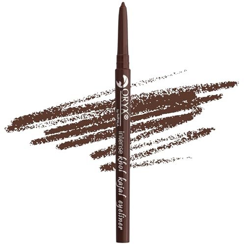 IMPALA | Oryx Khol Kajal Eye Pencil Cocoa Brown 09 | Waterproof Eyeliner | Precise Finish Eye Liner | Creamy and Easy to Apply | Intense, Long-Lasting, and Water-Resistant Color