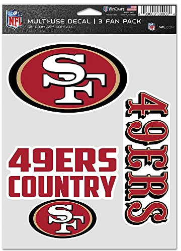 Wincraft NFL Aufkleber Multi-Use 3er Set 20x15cm - Buffalo Bills