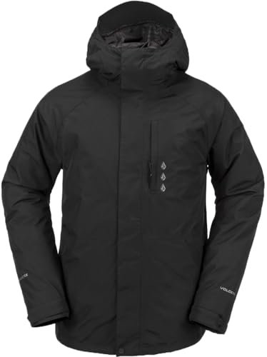 Volcom Herren Ski- Snowboardjacke Dua Gore-Tex Jacket, Größe:L, Farben:Black