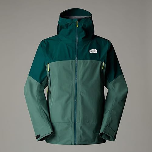 THE NORTH FACE NF0A897658S M JAZZI 3L GTX JACKET Giacca Uomo Duck Green-Deep Nori Taglia M