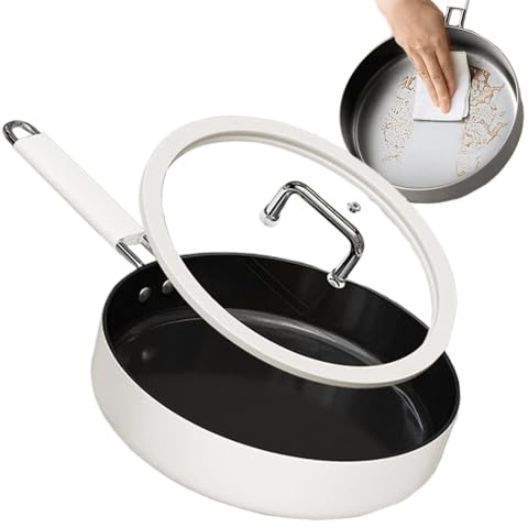 Teflonpanna Stekpanna Med Lock