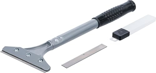 BGS Diy 76130 | Tapeten- / Bodenschaber | 300 mm | Farbschaber | inkl. 5 Klingen