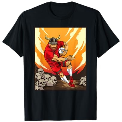 Jugador de Rugby Vikingo - Ganador Nórdico - Equipo de Rugby Camiseta