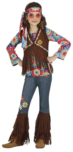 Fiestas GUiRCA Costume Hippie Margherite per Bambina