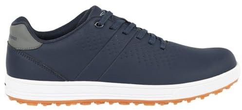Greg Norman Men's Bandit Waterproof Spikeless Golf Shoes Navy
