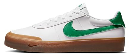 Nike Herrenschuh Nike Court Shot Herrenschuh, White/Malachite-Gum Med Brown, FQ8146-109, 44.5 EU (10.5 US)