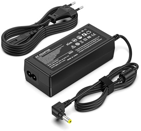 shefor Cargador de 19V 3.42A 65W para JBL Xtreme, Xtreme1 2 3,JBL Boombox, Xtreme Special Edition Plus & FUGOO XL Bluetooth Speaker Box Cable de alimentación