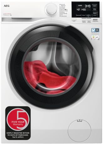 AEG Washing Machine 9 kg Class A LFR61944B | Class A, 9 kg load, 1400 rpm spin, ProSense, TimeSave, MixLoad 69