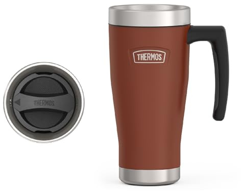 THERMOS ICON SERIES, Stainless Steel Mug, Saddle, 16 oz