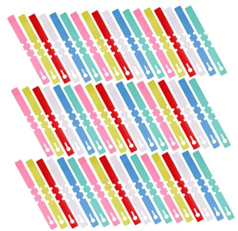 NOLITOY 1200 Piezas Etiquetas de Plantas Ajustables y Resistente al Agua Marcadores de Jardín con Diseño de Anillo para Colgar Etiquetas Reutilizables para Viveros y Plantas al Aire