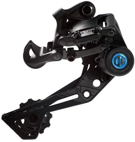 Box Three Prime 9 X-Wide Rear Derailleur Bicycles MTB Hanger Non-Direct Mount for Mountain Bike, Cycling Finished Matte Onyx Sealed Bearing Pulleys | Black