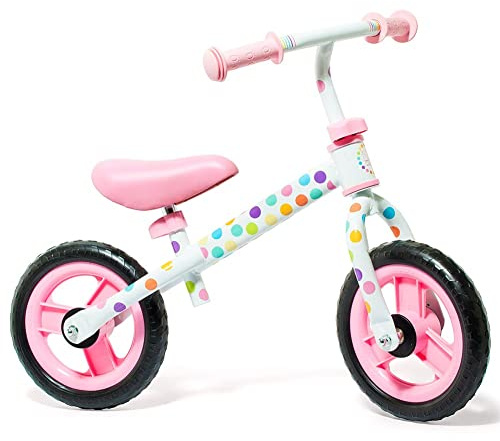 M MOLTO Bicicleta sin Pedales Infantil Minibike Rosa - sin Casco