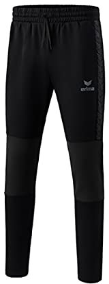 Erima Unisex Erwachsene Trainings- Hose (3102101), schwarz, XXL