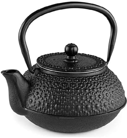 Suinga Tetera de Hierro Fundido Japonesa Tetsubin | Tetera Tradicional de 500ml para Te con Filtro de Acero Inoxidable | Interior Esmaltado | Apta para Todo Tipo de Fuegos | Tetera Infusiones