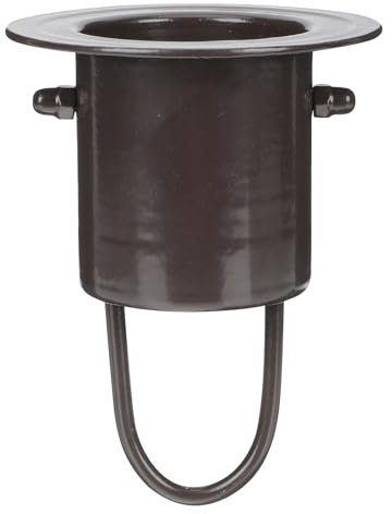 Operitacx Adaptateur De GouttièRe à ChaîNe De Pluie, Chaine De Pluie pour Gouttiere De Toit éCoratif en MéTal pour L'Installation De ChaîNe ExtéRieur